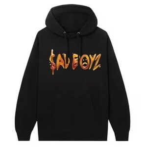 Anti Social Social Club x Sad Boyz Honey Hoodie Black NWT Large